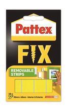 Lepicí proužky "Pattex Fix", oboustranné, lze odstranit, 20 x 40 mm, HENKEL