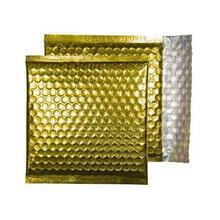 Obálka, třpytivá zlatá, bublinková, CD, 165 x 165 mm, BLAKE MBGOL165