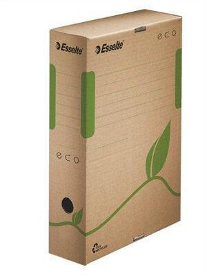 Archivační krabice "Eco", přírodní hnědá, 80 mm, A4, ESSELTE - 1