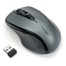 Myš "Pro Fit", šedá, bezdrátová, optická, velikost střední, USB, KENSINGTON