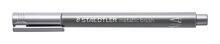 Štětcový fix "Design Journey Metallic Brush", stříbrná, 1-6 mm, STAEDTLER 8321-81