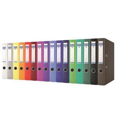Pákový pořadač "Rainbow", červený, 50 mm, A4, PP/karton, DONAU - 1