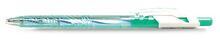 Gelové pero, 0,35 mm, stiskací mechanismus, tělo pera v různých barvách, 50ks, FLEXOFFICE... - 1/6