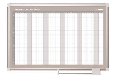 Magnetická plánovací tabule - roční, ENG, 90x60 cm, VICTORIA - 1