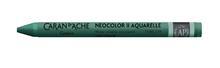 Akvarelový pastel "Neocolor II", dark green, CARAN D'ACHE 7500.229