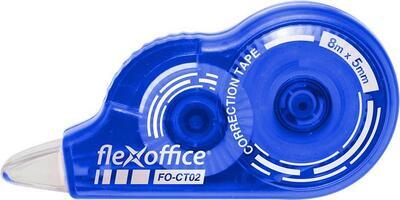 Korekční roller "FO-CT02", mix barev, 5 mm x 8 m, FLEXOFFICE - 1