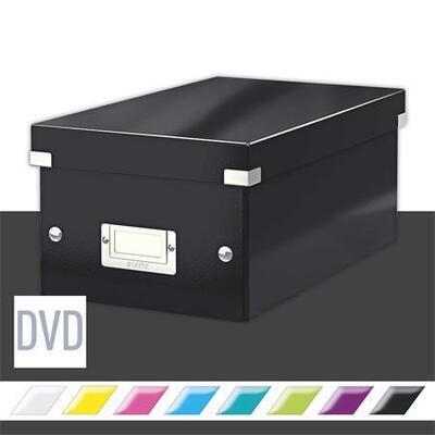 Krabice na DVD "Click&Store", černá, LEITZ - 1