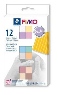 FIMO® soft sada 12 barev 25 g PASTEL