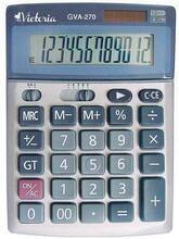 Kalkulačka, stolní "GVA-270", 12místný displej, VICTORIA