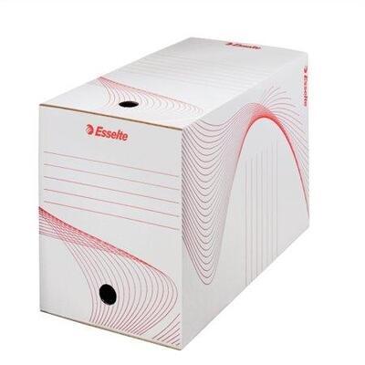 Archivační krabice "Boxy", bílá, 200 mm, A4, karton, ESSELTE - 1