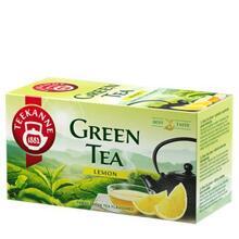 Čaj zelený, 20x1,75 g, TEEKANNE, citron
