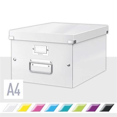 Univerzální krabice "Click&Store", bílá, A4, LEITZ - 1