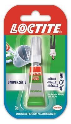 Vteřinové lepidlo "Loctite Super Bond Liquid", 3g, HENKEL 1409560