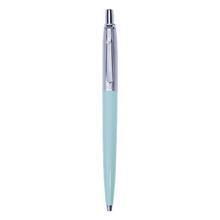 Kuličkové pero, 0,8 mm, v krabičce, pastelově modré tělo, modrá, PAX