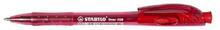 Kuličkové pero "Liner 308", červená, 0,3mm, stiskací mechanismus, STABILO