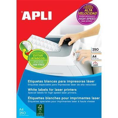 Etiketa, pro laserové tiskárny, 52,5x21,2 mm, 14000ks/bal., APLI - 1