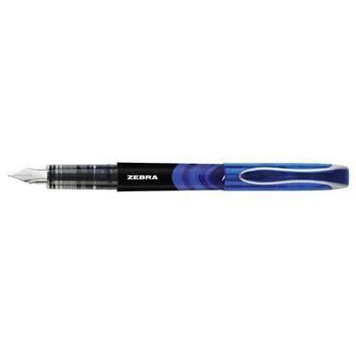 Inkoustové pero, modrá, 0,6 mm, ZEBRA - 1