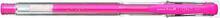 Gelové pero "UM-100 Signo Fine", fluorescenční růžová, 0,4mm, s uzávěrem, UNI