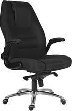 Manažerská židle "MARKUS", černá, textilní, chromovaná základna
