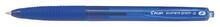 Kuličkové pero "Super Grip G", modrá, stiskací mechanismus, 0,22 mm, PILOT