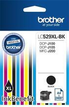 LC525XLB Inkjet cart.pro DCP-J100, J105 tiskárny, BROTHER černá, 2 400 stran