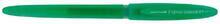Gelové pero "UM-170", zelená, 0,7mm, s uzávěrem, jednorázové, UNI