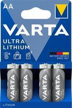 Baterie "Ultra Lithium", AA, 4 ks, VARTA