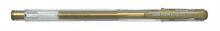 Gelové pero "UM-100 Signo Fine", zlatá, 0,4mm, s uzávěrem, UNI