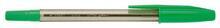 Kuličkové pero "SA-S", zelená, 0,35 mm, s uzávěrem, UNI
