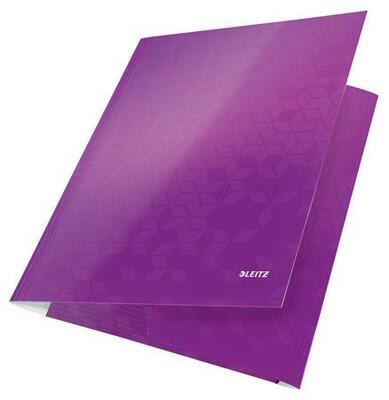 Tříchlopňové desky na spisy "Wow", fialová, LEITZ - 1