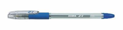 24162 Kuličkové pero "Z-1", modrá, 0,24 mm, s víčkem, ZEBRA - 1