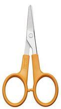 Nůžky na nehty, 10 cm, rovné, FISKARS "Classic", oranžové