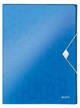 Box na spisy s gumičkou "Wow Jumbo", modrá, 30 mm, PP, A4, LEITZ - 1/5