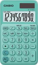 Kalkulačka kapesní, 10 místný displej, CASIO "SL 310", zelená