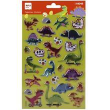 Nálepky "Stickers", dinosauři, metalické, APLI Kids 18048