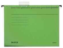 Závěsné desky "ALPHA®" typu V, zelená, A4, karton, LEITZ