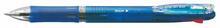 45972 Kuličkové pero "Clip-on Slim 4C", 4 barvy, 0,24 mm, stiskací mechanismus, modré tělo, ZEBRA
