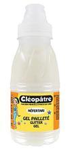 Třpytivý gel 250 ml NEON Bílá, CLEOPATRE