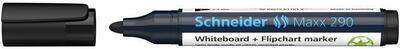 Popisovač na bílou tabuli a flipchart "Maxx 290", černá, 1-3 mm, kuželový hrot, SCHNEIDER 129001 - 1