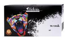 TK130 Inkjet cartridge pro tiskárny FS 1028DP MFP, 1300D, 7200 str.k, černá, VICTORIA