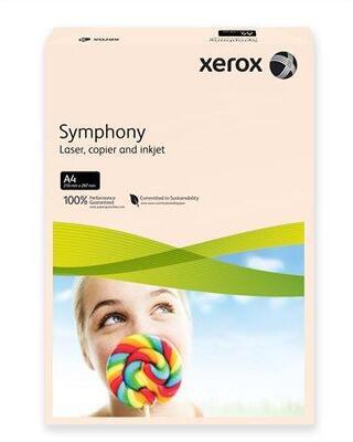 Xerografický papír "Symphony", lososová, A4, 160g, XEROX