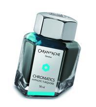 Inkoust "Chromatics", hypnotic turquoise, 50 ml, CARAN D'ACHE 8011.191
