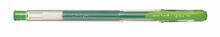 Gelové pero "UM-100 Signo Fine", s víčkem, světle zelená, 0,4 mm, UNI