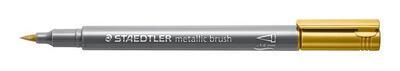 Štětcový fix "Design Journey Metallic Brush", zlatá, 1-6 mm, STAEDTLER 8321-11 - 1