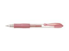 Gelové pero "G-2 Metallic", růžová, 0,32 mm, stiskací mechanismus, PILOT