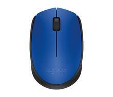 Myš "M171", modrá, bezdrátová, optická, USB, vel. střední, LOGITECH
