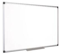 Bílá magnetická tabule, 100x150cm, smaltovaný povrch, hliníkový rám, VICTORIA