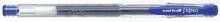 Gelové pero "UM-100 Signo Micro", černo-modrá, 0,3mm, s uzávěrem, UNI 