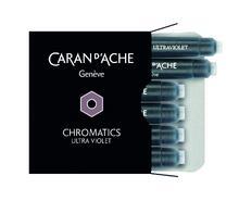 Inkoustové bombičky "Chromatics", fialová Ultraviolet, CARAN D'ACHE 8021.099