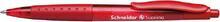 Kuličkové pero "Suprimo", červená, 0,5mm, stiskací mechanismus, SCHNEIDER